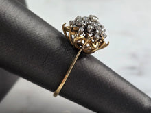Load image into Gallery viewer, Womens Vintage Estate 14K Yellow Gold Diamond Star Ring 4.0g E3949