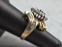 Load image into Gallery viewer, Womens Vintage Estate 14K Yellow Gold Diamond Ring 8.9g E3955