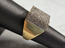 Load image into Gallery viewer, Womens Vintage Estate 10K Yellow Gold Diamond Ring 6.8g E3981