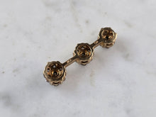 Load image into Gallery viewer, Womens Vintage Estate 10K Yellow Gold Diamond Pendant 2.2g E3982