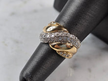 Load image into Gallery viewer, Womens Vintage Estate 14K Yellow Gold Diamond Ring 7.4g  E3985