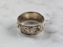 Load image into Gallery viewer, Womens Vintage Estate Sterling Silver Sea Turtle Ring 3.8g E4014