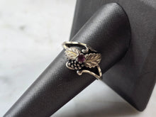 Load image into Gallery viewer, Womens Vintage Sterling Silver Amethyst Wheeler Black Hills Ring 3.6g E4016