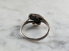 Load image into Gallery viewer, Womens Vintage Sterling Silver Amethyst Wheeler Black Hills Ring 3.6g E4016