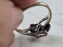 Load image into Gallery viewer, Womens Vintage Sterling Silver Amethyst Wheeler Black Hills Ring 3.6g E4016