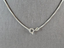 Load image into Gallery viewer, Womens Vintage Estate Sterling Silver Larimar Pendant Necklace 5.7g E4034