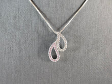 Load image into Gallery viewer, Womens Estate Sterling Silver Modernist Pendant &amp; Necklace 5.7g E4045