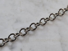 Load image into Gallery viewer, Womens Vintage Estate Sterling Silver Chain Link Charm Bracelet, 6.8g #E4081