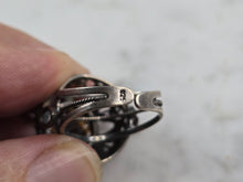 Load image into Gallery viewer, Womens Vintage Estate Sterling Silver Tigers Eye Cocktail Ring 7.1g E4110