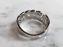 Load image into Gallery viewer, Womens Sterling Silver Modernist Blue Opal Ring 4.6g E4125