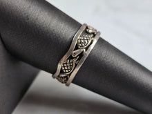 Load image into Gallery viewer, Womens Vintage Estate Sterling Silver Turtle Ring 2.7g E4132