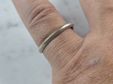 Load image into Gallery viewer, Womens Vintage Estate 835 Silver Modernist Deco Ring 1.6g E4133