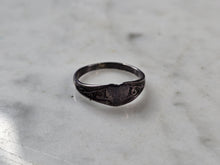 Load image into Gallery viewer, Womens Vintage Estate Sterling Silver "Heart" Toe Ring 1.0g, E4147