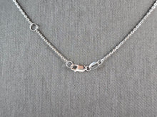 Load image into Gallery viewer, Womens Vintage Estate Sterling Silver Topaz Pendant Necklace 4.8g E4159