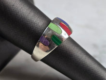 Load image into Gallery viewer, Womens Vintage Estate Sterling Silver Modernist Ring 3.6g E4169