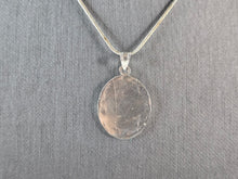 Load image into Gallery viewer, Womens Sterling Silver Religious Lady of Guadalupe Pendant Necklace 7.9g E4178