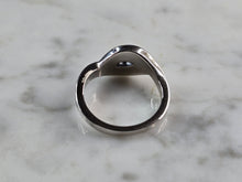 Load image into Gallery viewer, Womens Sterling Silver Opal Tanzanite Modernist Ring 3.6g E4198