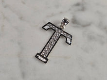 Load image into Gallery viewer, Womens Sterling Silver Initial Letter "T" Pendant 1.1g E4315
