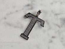 Load image into Gallery viewer, Womens Sterling Silver Initial Letter "T" Pendant 1.1g E4315