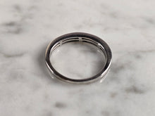 Load image into Gallery viewer, Womens Vintage Estate 10K White Gold Diamond Ring, 1.6g E4380