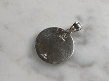 Load image into Gallery viewer, Womens Sterling Silver Guardian Angel Pendant Necklace 4.2g E4402