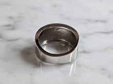 Load image into Gallery viewer, Womens Estate Sterling Silver Modernist Opal Ring 6.7g E4484