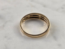 Load image into Gallery viewer, Womens Vintage Estate 14K Yellow Gold Magnolia Diamond Ring 2.3g #E4504
