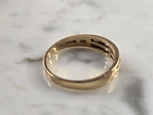 Load image into Gallery viewer, Womens Vintage Estate 14K Yellow Gold Magnolia Diamond Ring 2.3g #E4504
