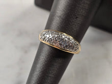 Load image into Gallery viewer, Womens Vintage Estate 14K Yellow Gold Diamond Ring 3.5g #E4510