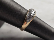 Load image into Gallery viewer, Womens Vintage Estate 14K Yellow Gold Diamond Ring 3.5g #E4510