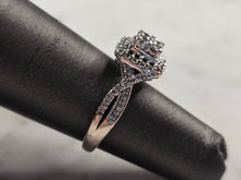 Load image into Gallery viewer, Womens Vintage Estate 14k White Gold Diamond Ring 4.0g #E4511