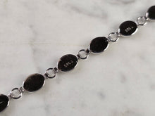 Load image into Gallery viewer, Womens Estate Sterling Silver Opal Modernist Bracelet 6.5g E4533