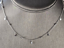 Load image into Gallery viewer, Womens Vintage Estate Sterling Silver Modernist Necklace 2.3g E4578