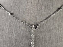 Load image into Gallery viewer, Womens Vintage Estate Sterling Silver Modernist Necklace 2.3g E4578