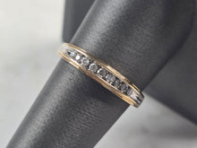 Load image into Gallery viewer, Womens Vintage Estate 10K Yellow Gold Diamond Ring 2.6g #E4610