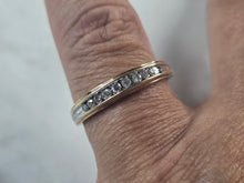 Load image into Gallery viewer, Womens Vintage Estate 10K Yellow Gold Diamond Ring 2.6g #E4610