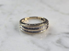 Load image into Gallery viewer, Womens Vintage Estate 10K Yellow Gold Diamond MOM Heart Ring 3.0g E4634