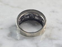 Load image into Gallery viewer, Womens Vintage Estate 14K White Gold Diamond Ring 6.1g E4643