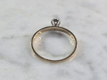 Load image into Gallery viewer, Womens Vintage Estate 14K Yellow Gold Diamond Ring, 1.3g E4650