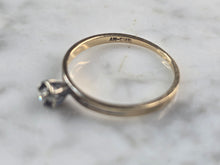 Load image into Gallery viewer, Womens Vintage Estate 14K Yellow Gold Diamond Ring, 1.3g E4650