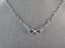 Load image into Gallery viewer, Womens Sterling Silver Hercules Knot Necklace 6.7g E4671