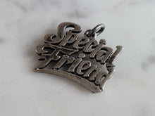 Load image into Gallery viewer, Womens Vintage Estate Sterling Silver James Avery Special Friend Charm 2.3g E4678