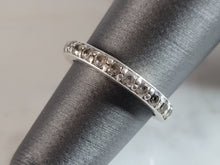 Load image into Gallery viewer, Womens Vintage Estate Sterling Silver Cubic Zirconia Ring 2.2g #E4693