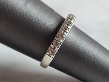 Load image into Gallery viewer, Womens Vintage Estate Sterling Silver Cubic Zirconia Ring 2.2g #E4693