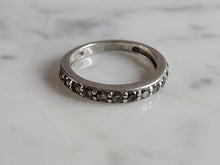 Load image into Gallery viewer, Womens Vintage Estate Sterling Silver Cubic Zirconia Ring 2.2g #E4693
