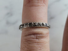 Load image into Gallery viewer, Womens Vintage Estate Sterling Silver Cubic Zirconia Ring 2.2g #E4693