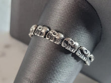 Load image into Gallery viewer, Womens Vintage Estate Sterling Silver Elephant Ring 2.2g E4695