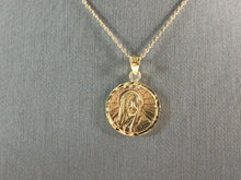 Load image into Gallery viewer, Sterling Silver GT Religious Muslim Islam Imam Ali Pendant Necklace 5.1g E4696