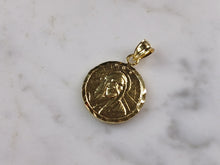 Load image into Gallery viewer, Sterling Silver GT Religious Muslim Islam Imam Ali Pendant Necklace 5.1g E4696