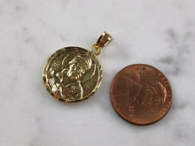 Load image into Gallery viewer, Sterling Silver GT Religious Muslim Islam Imam Ali Pendant Necklace 5.1g E4696